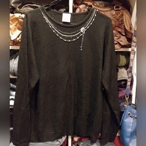 Alison Daley vintage sweater Large